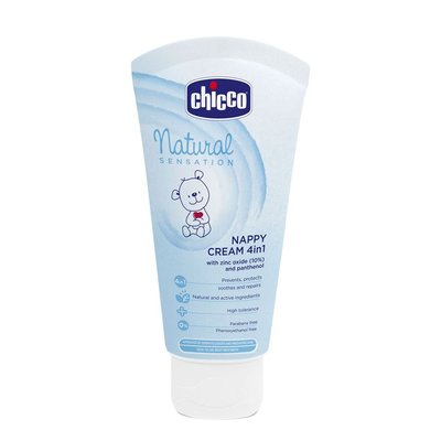 Крем під підгузок 4в1, з цинком та пантенолом Chicco Natural Sensation, 100 мл