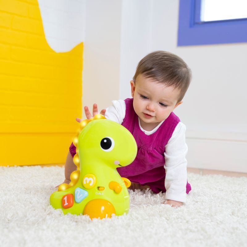 Игрушка музыкальная Bright Starts "Go, Go, Dino", от 6 - ти мес