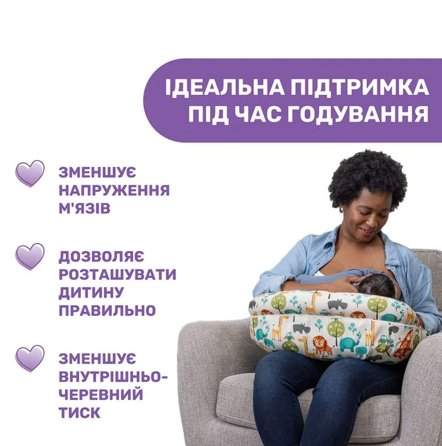 Подушка для годування Boppy Deluxe, поліестер