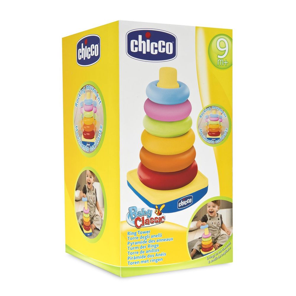 Игрушка-пирамидка Chicco "Башня"