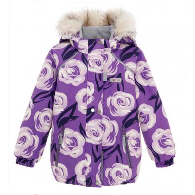 Термокуртка зимняя для девочки, Фиолетовый, 116