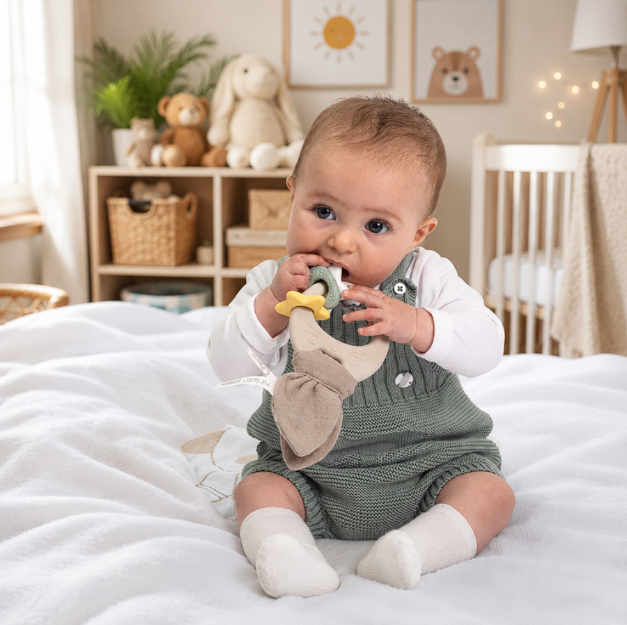Прорізувач для зубів Chicco "Зайченя DouDou", з народження