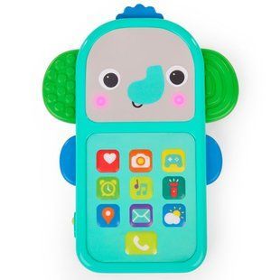 Музична іграшка Bright Starts "Телефон Elephone", від 6 - ти міс