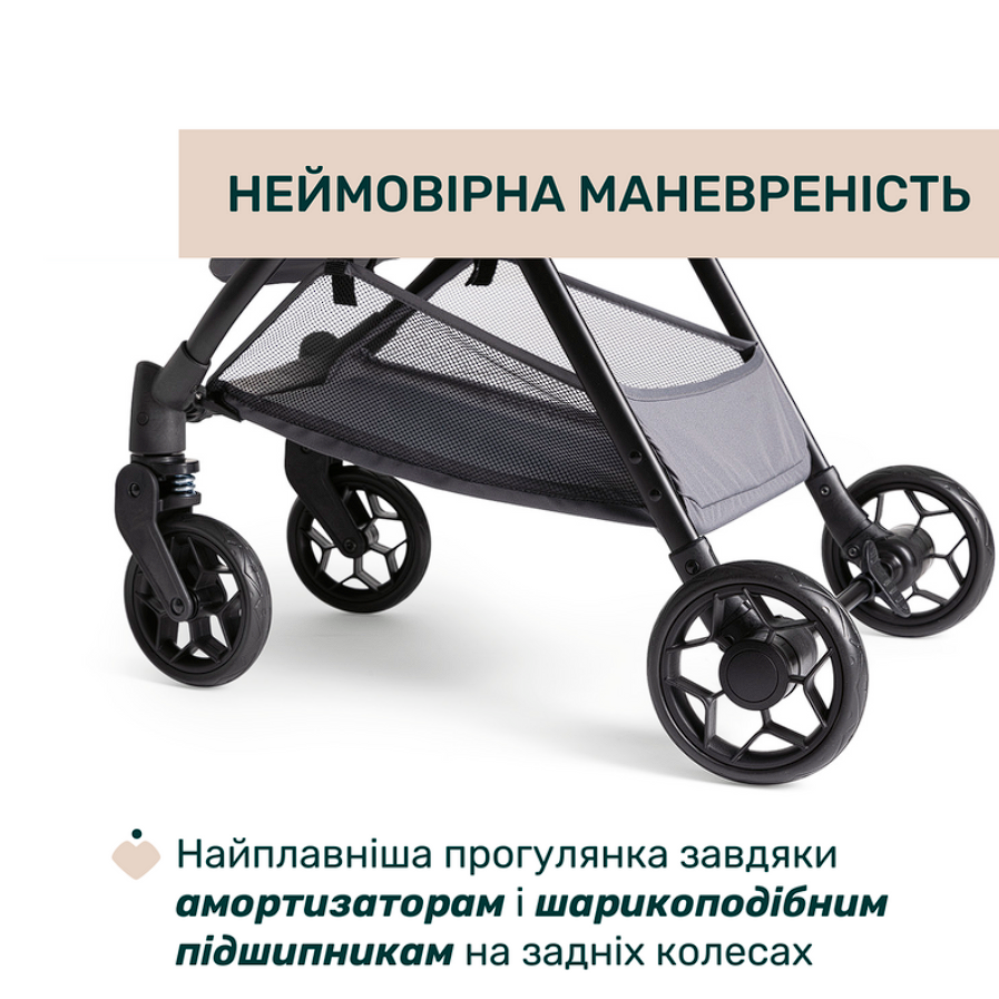 Прогулянкова коляска Chicco Urbino, сірий, Прогулянкова коляска, від 6 - ти міс