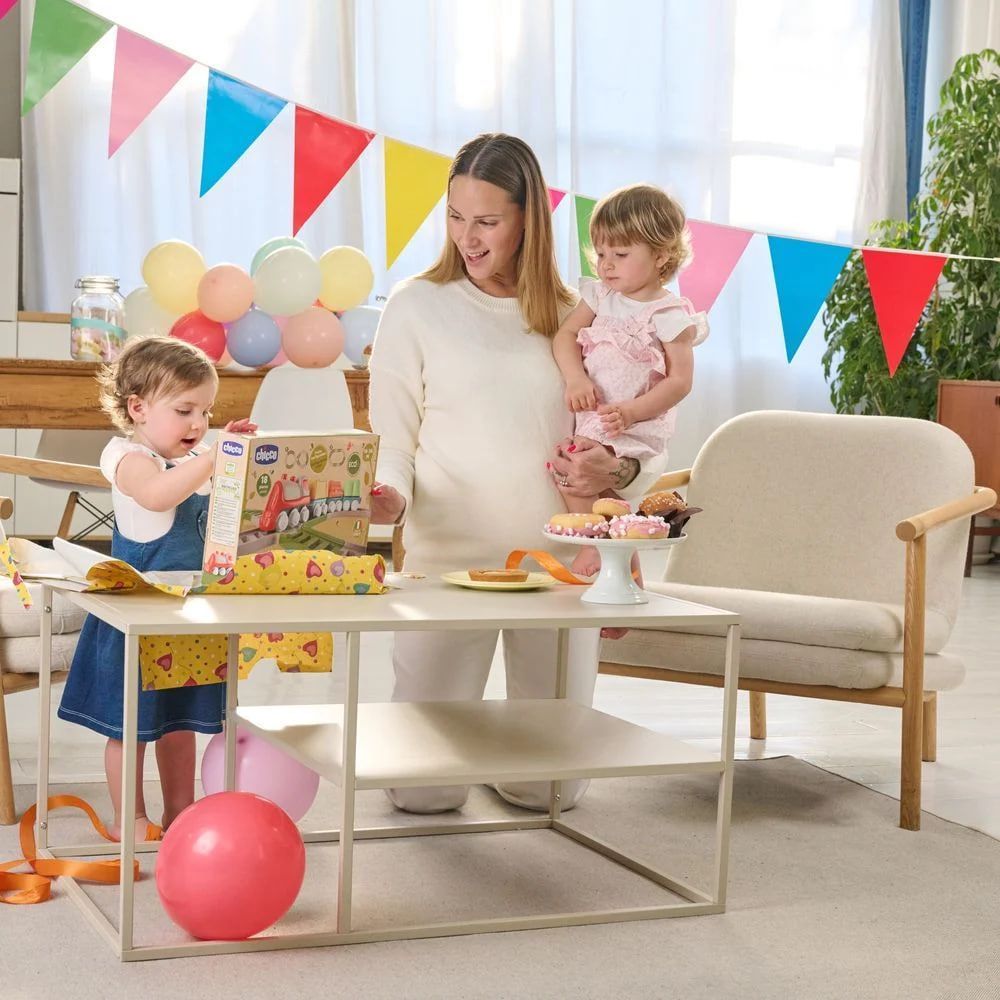 Игровой набор Chicco Eco+ "Детская железная дорога", 18+ міс