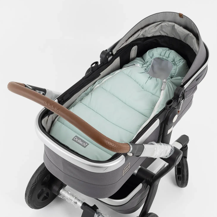 Конверт-кокон Baby XS на флісі М'ятний, м'ятний