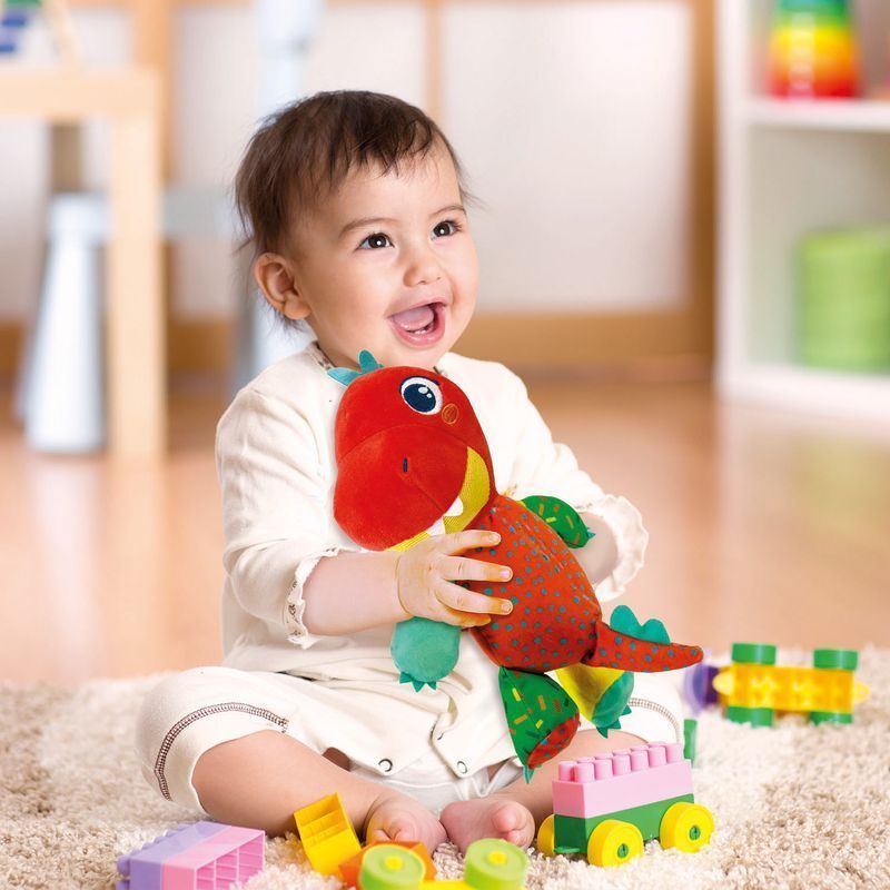 М'яка музична іграшка Clementoni "My Little Dinosaur", від 6 - ти міс