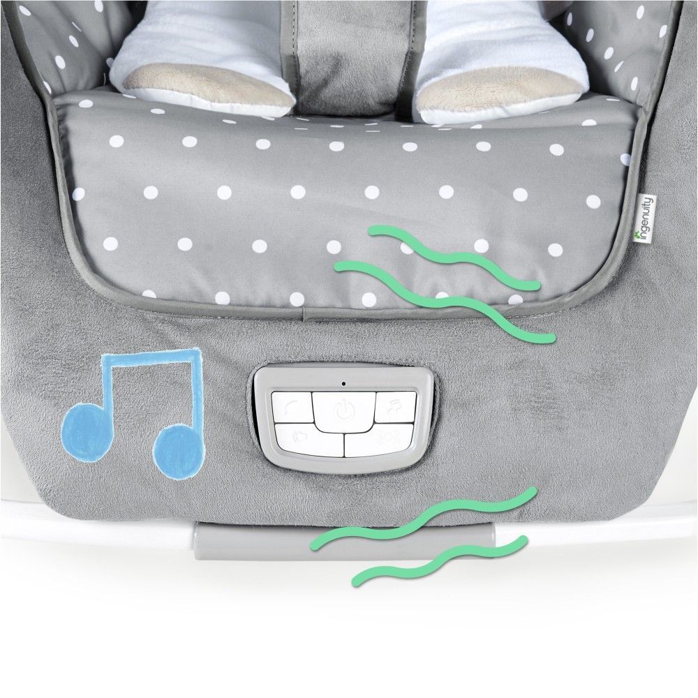 Крісло-шезлонг 2 в 1 Ingenuity Cuddle Lamb