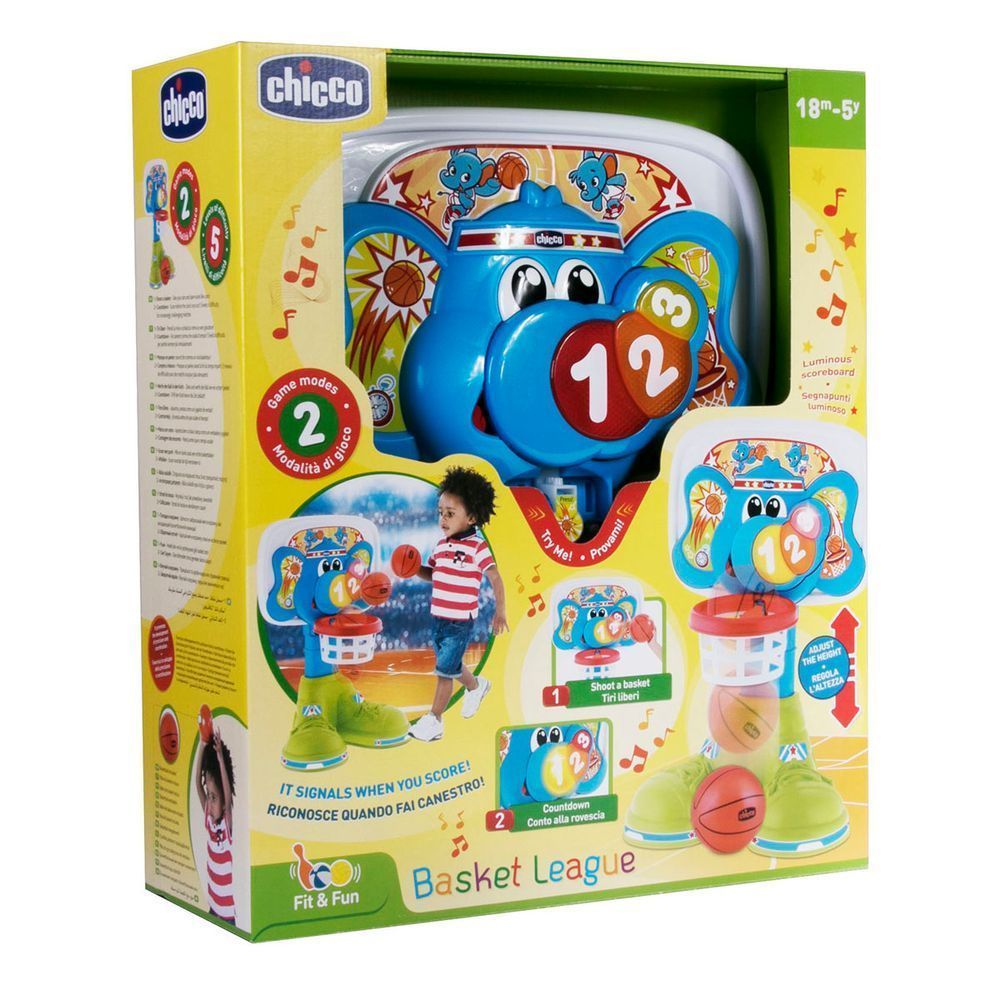 Игрушка Chicco "Баскетбольная лига", 18+ міс