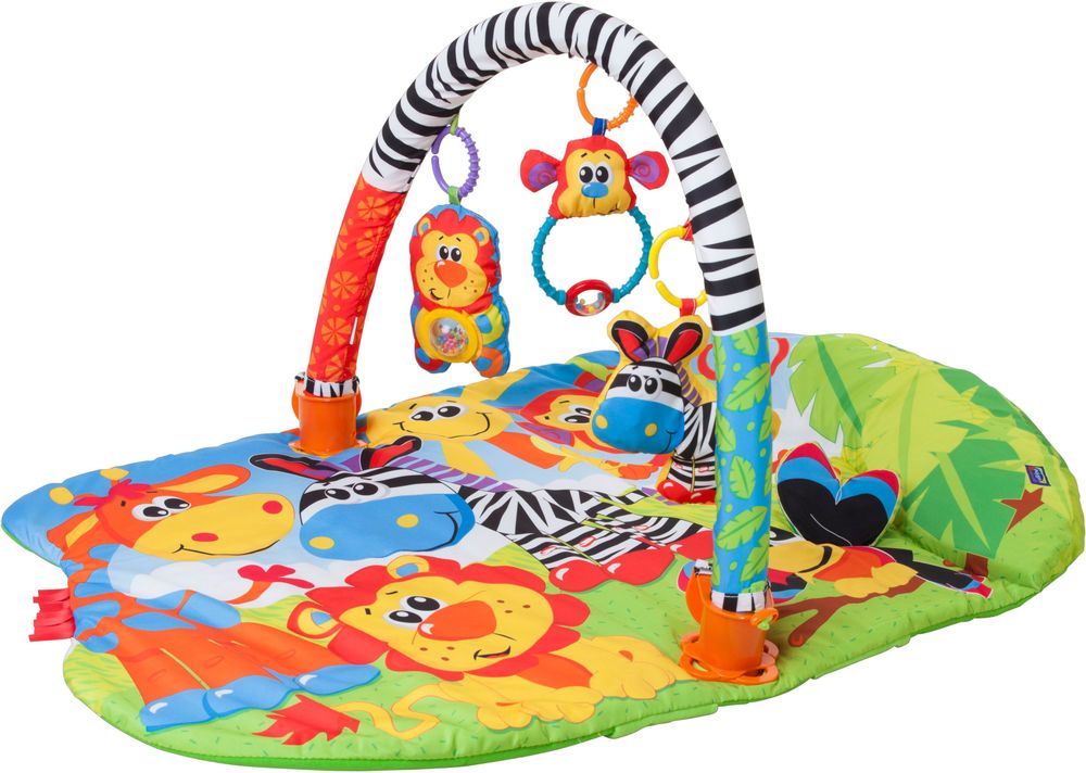 Развивающий коврик для детей Playgro Сафари