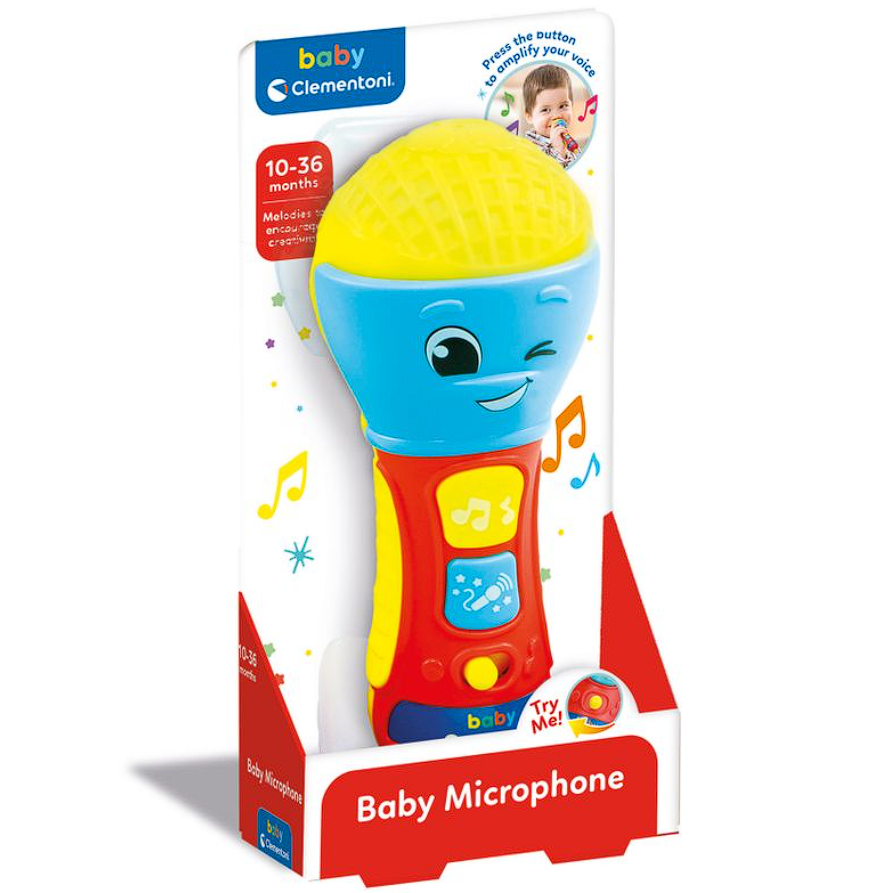 Музична іграшка Clementoni "Baby Microphone", від 9 - ти міс