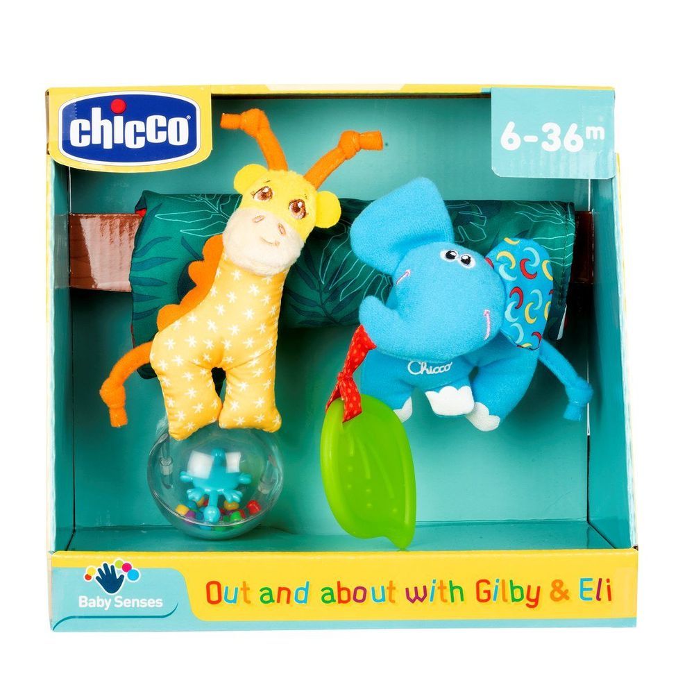 Игрушка на коляску Chicco "Джилби и Эли"