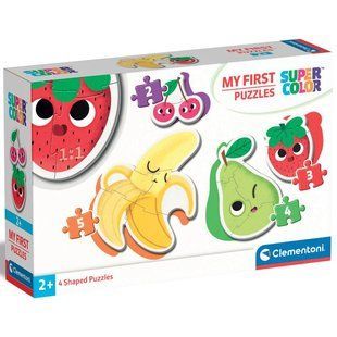 Пазл 4 в 1 Clementoni "Fruits", серия "My First Puzzles", от 2 - х лет