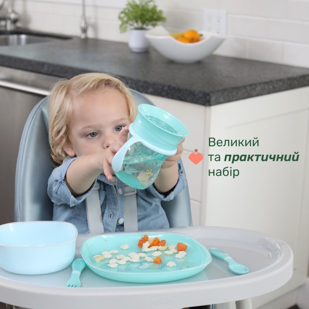 Набір посуду Chicco Set Pappa, 12м+