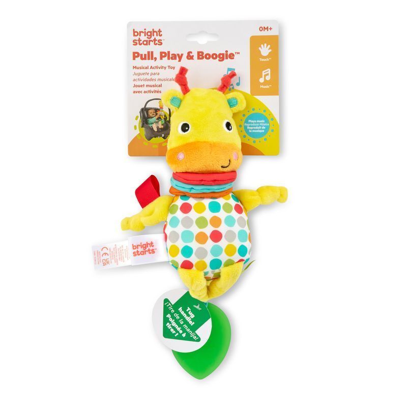 Игрушка музыкальная Bright Starts "Pull, Play & Boogie &ndash; Giraffe", с рождения