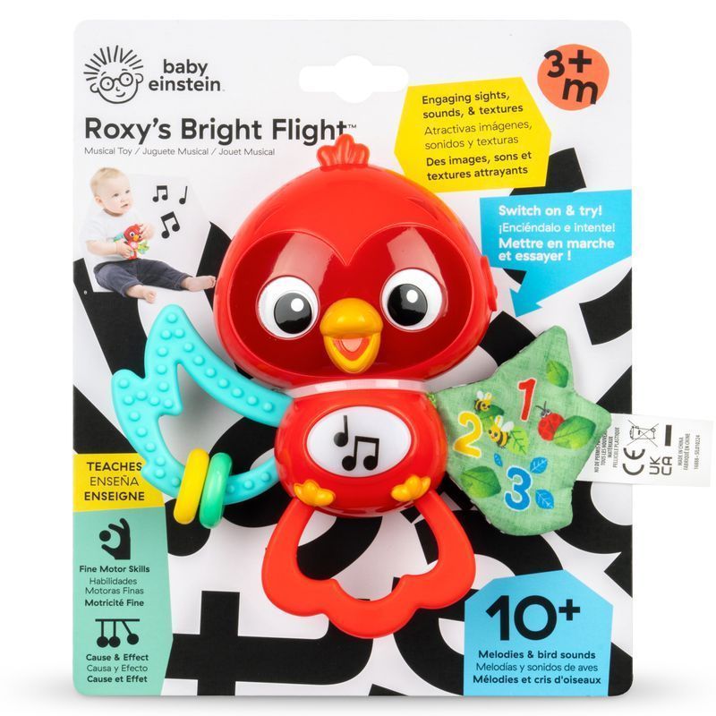 Музыкальная погремушка Baby Einstein "Roxy's Bright Flight", от 3-х мес