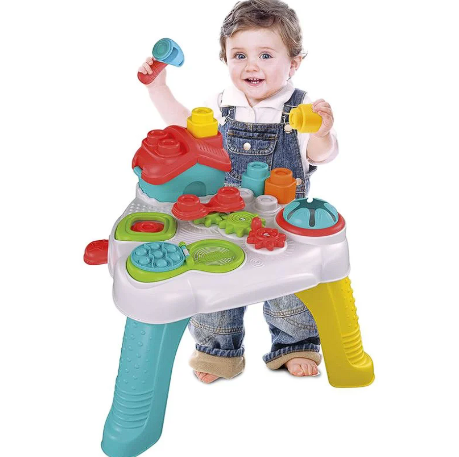 Ігровий розвиваючий центр Clementoni "Sensory Table", серія "Soft Clemmy", від 9 - ти міс