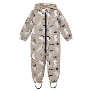 Комбінезон для хлопчика Softshell JOIKS коричневий, 104