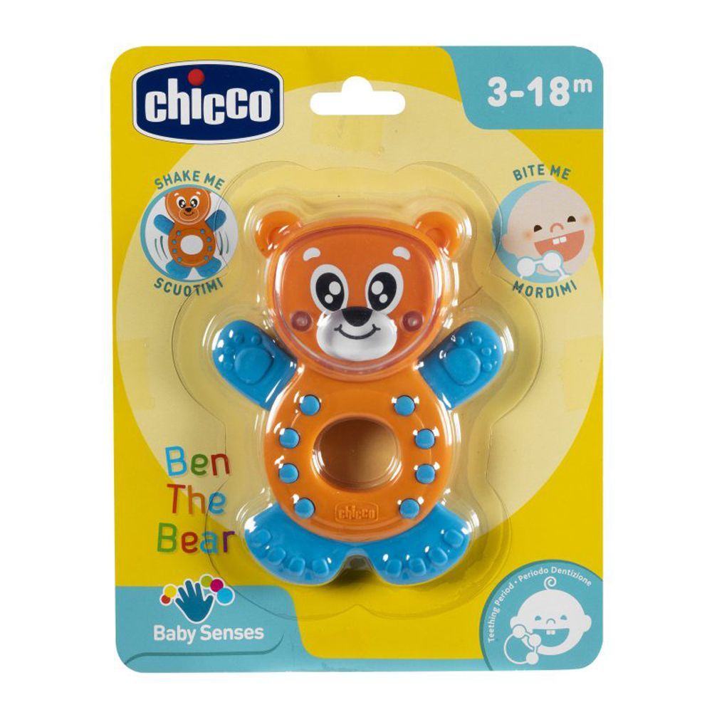 Брязкальце Chicco "Ведмедик Бен"