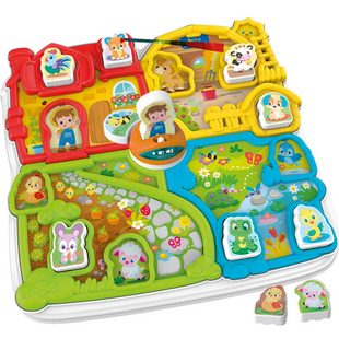 Игровой развивающий центр Clementoni "Baby Animal Farm", от 12 - ти мес