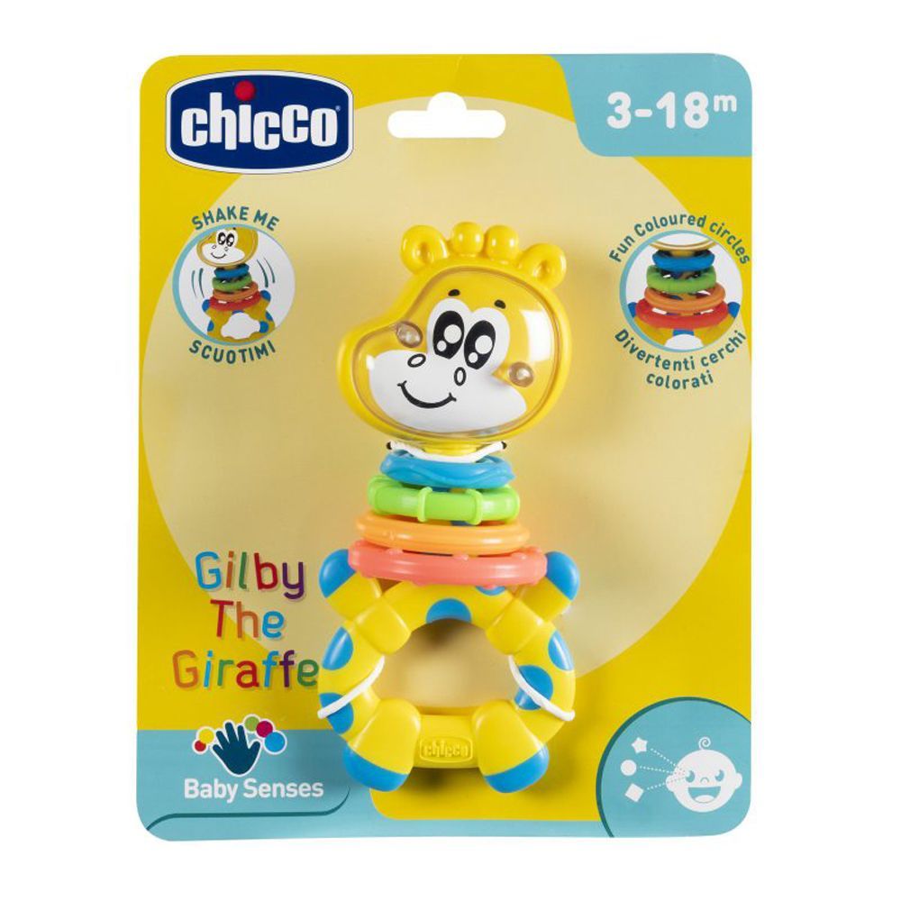 Брязкальце Chicco "Жираф Гілберт"