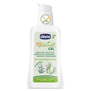 Гель защитный от комаров Chicco Naturalz, 60 мл