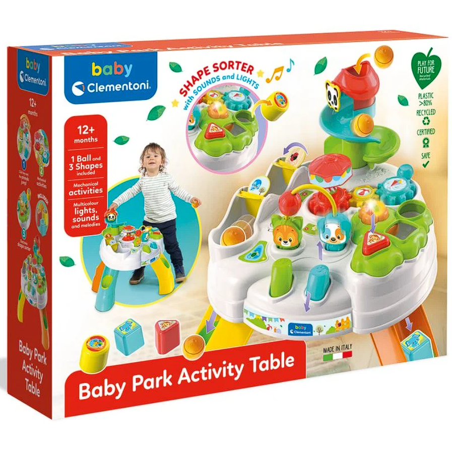 Ігровий розвиваючий центр Clementoni "Baby Park Activity Table", від 12 - ти міс