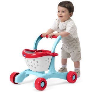 Игрушка-ходунки 2 в 1 Chicco "Тележка для покупок", от 9 - ти мес