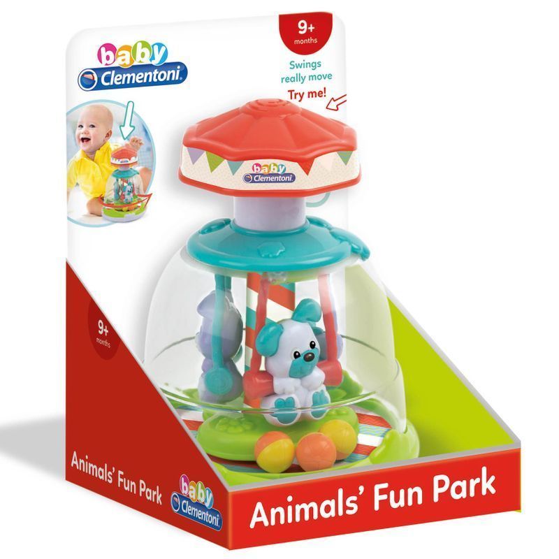 Юла Clementoni "Animals' Fun Park", от 9 - ти мес
