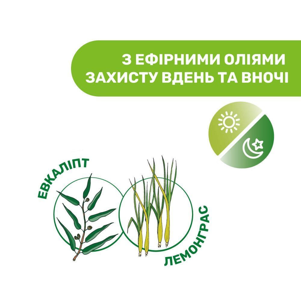 Ролик защитный от комаров Chicco Naturalz, 60 мл
