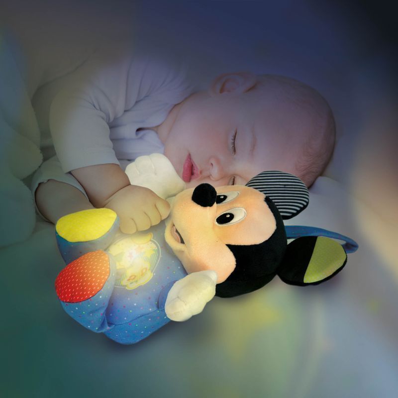 М'яка іграшка-нічник Clementoni "Baby Mickey", серія "Disney Baby", з народження