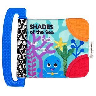 Книжка-гризунець Baby Einstein Shades of the Sea, з народження
