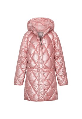 Пальто демисезонное для девочки, Розовый, 98-104