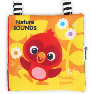 М'яка розвиваюча книжка Baby Einstein "Nature Sounds", з народження