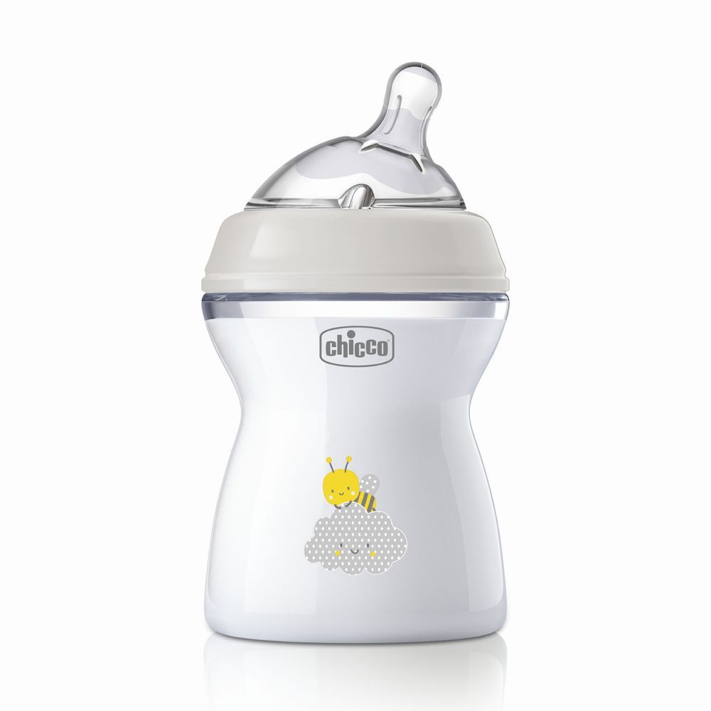 Пляшечка пластик Chicco Natural Feeling NEW, 250 мл, 2м+