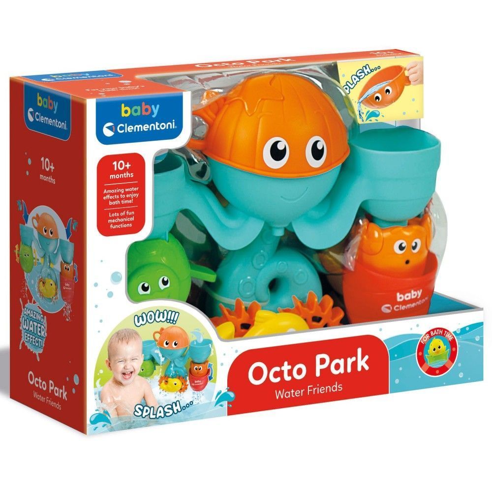 Игрушка для ванны Clementoni "Octo Park", от 9 - ти мес