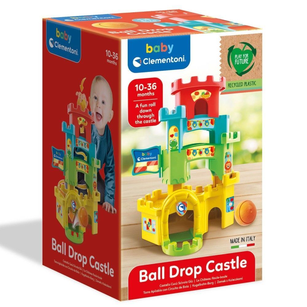 Игровой развивающий центр Clementoni "Ball Drop Castle", от 9 - ти мес