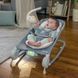 Шезлонг Ingenuity Parker-Chambray з технологією Happy Belly