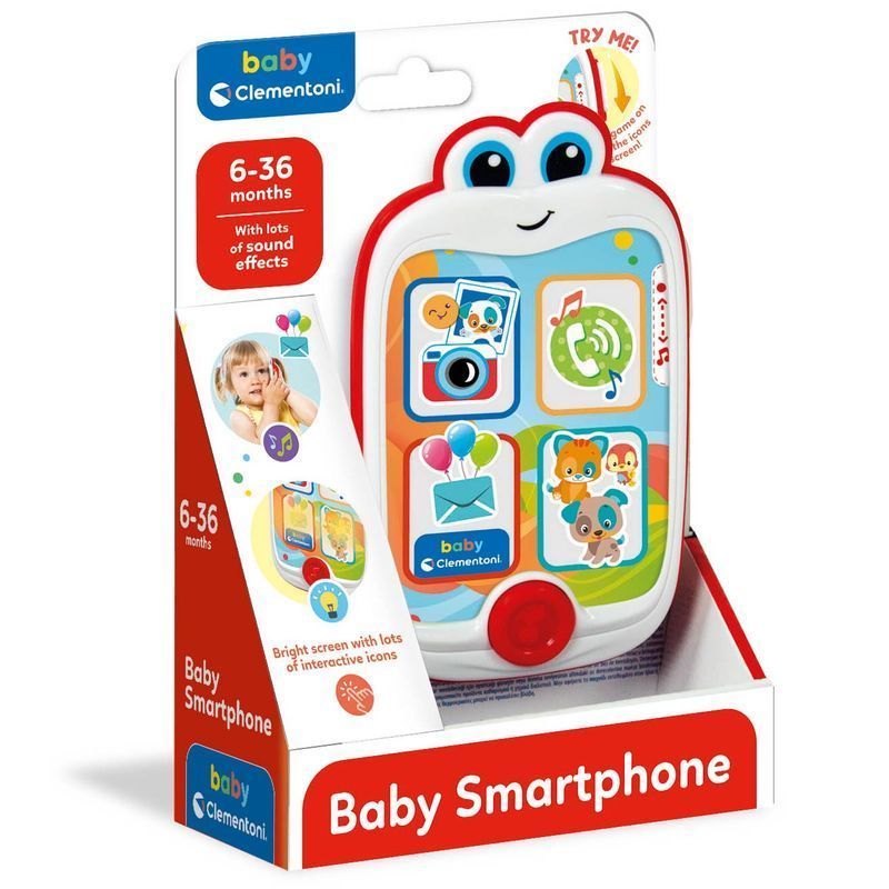 Музыкальная игрушка Clementoni "Baby Smartphone", от 6 - ти мес